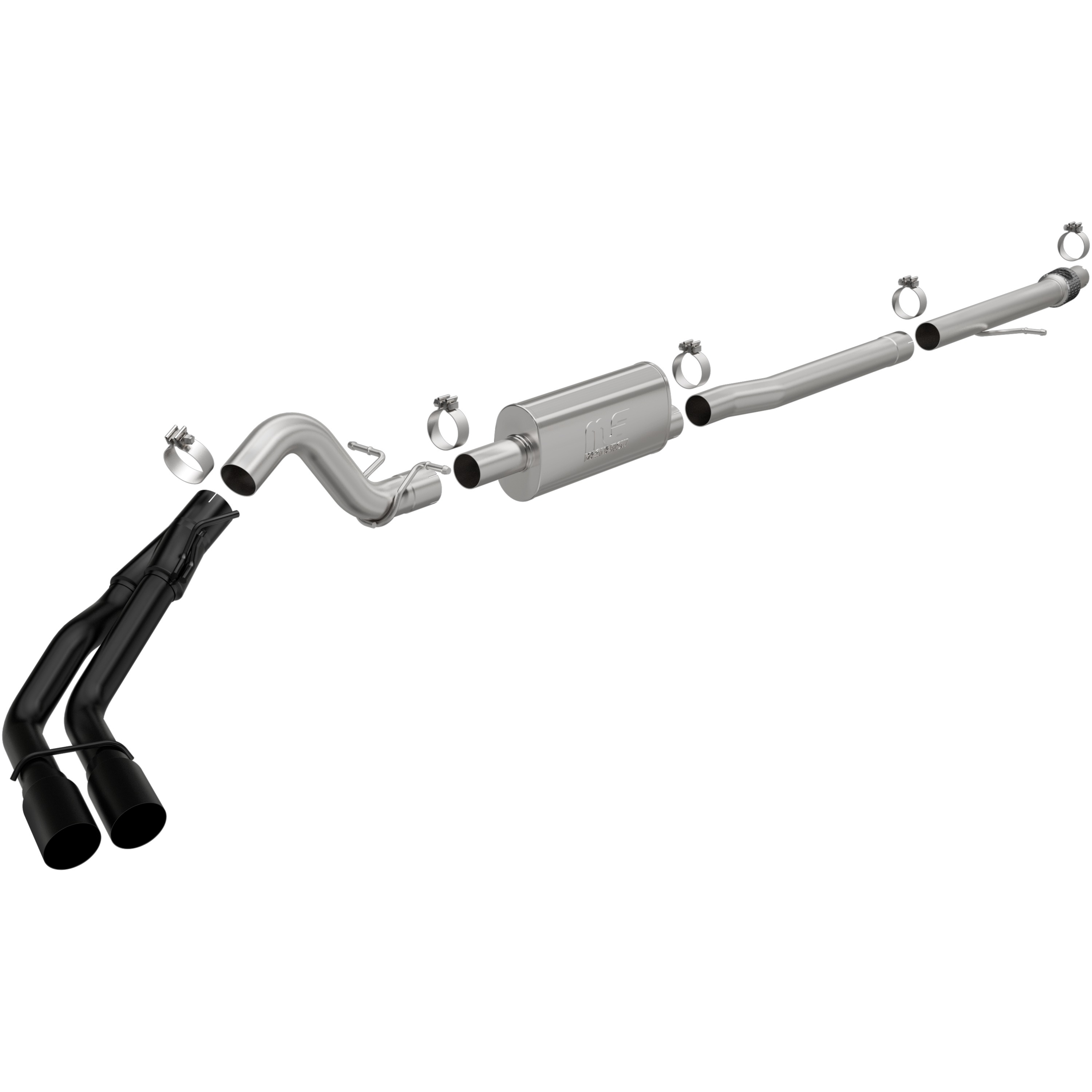 MagnaFlow 2024-2025 Ford Ranger SPEQ Series Black Cat-Back Performance Exhaust System